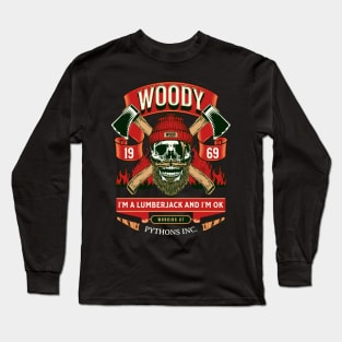 Woody the Lumberjack Long Sleeve T-Shirt